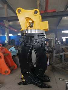 Accesorio de motosierra TDC de alto rendimiento para excavadora-Cortador giratorio hidráulico con cilindro de sujeción - Product Image 5