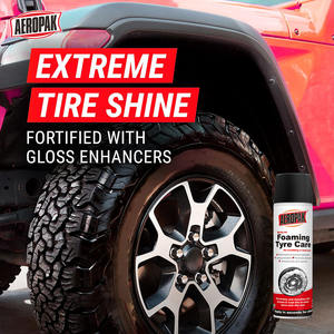 500ml Produit de nettoyage efficace pour l'entretien de la voiture Spray nettoyant moussant <span class=keywords><strong>Auto</strong></span> Motos Nettoyant pour mousse de pneu Spray - Product Image 4