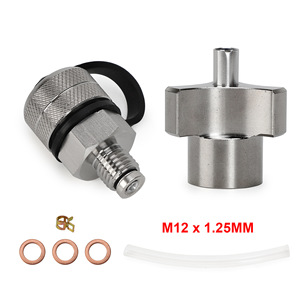 Vis de vidange rapide en acier inoxydable pour bac à huile M12 x 1,25 mm M12 x 1,5 mm pour outil de vidange d'huile de voiture - Product Image 2