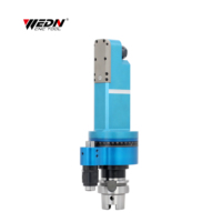 Cabezal de Fresado Lateral de Diámetro Pequeño y Carrera Extra Larga HSK63A-ER25F-300, para Mecanizado de Paredes Laterales de Orificios Pequeños, Fresado y Perforación