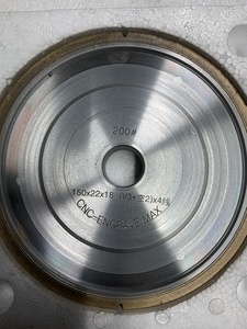 Tốc độ cao cắt kim cương Mài bánh xe cho kính khắc máy <span class=keywords><strong>CNC</strong></span> - Product Image 2