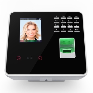 Reloj de tiempo biométrico Red de reconocimiento facial y de huellas dactilares TCP/IP USB Máquina de asistencia de tiempo para empleados - Product Image 4