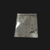 Sacs en plastique transparent personnalisés, sacs en BOPP perforés micro-perforés pour fruits