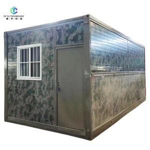 CEYU <span class=keywords><strong>Casa</strong></span> Container Pieghevole con Telaio <span class=keywords><strong>in</strong></span> Acciaio Personalizzabile 10-40FT, Garanzia 5 Anni, Eco-Friendly, Installazione Rapida per Negozi e Ristoranti - Product Image 2