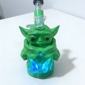 Base de Cerámica para Hookah con Forma de Rana Verde, Accesorio Decorativo para Fumar, Ideal para Fiestas y Bares - Product Image 3