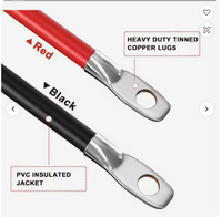 Câble d'alimentation en cuivre avec isolation en PVC pour onduleur et batterie 0,6 KV