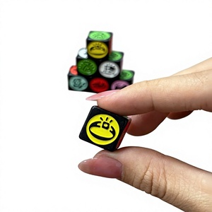 Custom Molded Plastic <b>Dice</b> <b>Set</b> 7pcs Multicolor Cartoon Theme Game <b>Dice</b> for Board Games Adult Durable Action <b>Dice</b> - Product Image 1