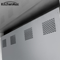 KitchenMax, appareil de fermentation de pâte à pain commercial en acier inoxydable à commande intelligente, 64 plateaux, avec chariot