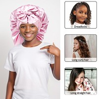 En vrac Designer Sommeil Enfants Cheveux Bonnet Tête Longue Cravate Bande Élastique Logo Enfants Noeud Doux Confortable Affaires Cyclisme Pêche