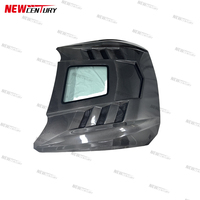 Mustang Capot en fibre de carbone pour 2018-2023Ford Mustang Capot transparent en fibre de carbone modifié