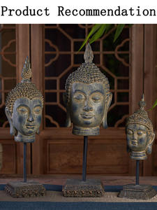 รูปปั้นพระพุทธรูปหลับทำจากเรซิ่น งานศิลปะที่ให้ความสงบและศักดิ์ศรี เหมาะสำหรับตกแต่งโต๊ะทำงานหรือแท่นบูชา เพื่อเสริมสร้างสมาธิและความตั้งใจ - Product Image 5