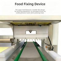 Machine à fabriquer des brochettes en bambou Jinchin pour bœuf, agneau, poulet et calmar - Haute capacité 1800-3000 pièces/h 220V/380V