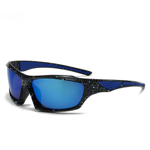 แว่นกันแดดปั่นจักรยาน UV400 แบบกำหนดเอง ฟิล์มสีมองกลางคืน ป้องกันลม กรอบ PC แว่นตากีฬากลางแจ้งสำหรับผู้ชาย - Product Image 5