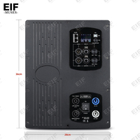 Módulo Amplificador de Potencia Clase D de 3 Canales RX315.5 1500W 500W+500W, Audio Profesional para Escenario, Subwoofer de 4/8 Ohmios, Cuerpo Metálico