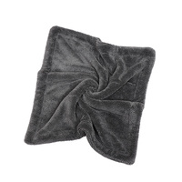 Serviette de séchage pour voiture en microfibre ultra douce à boucles torsadées 1200 g/m², double face, épaisse et moelleuse, pour le detailing automobile