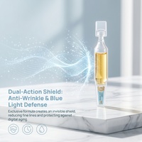Essence de polissage secondaire anti-rides à l'acide hyaluronique biologique hydratante et blanchissante OEM