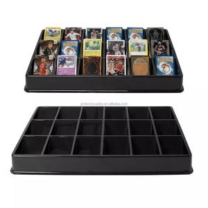 18 Slot Card Sorting Tray für den Handel mit Baseball Pokemon Yu Gi Oh und Magic The Gathering Spielkarten