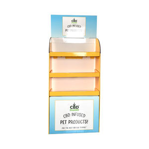 ชั้นวางสินค้าแบบซ้อนได้สำหรับร้านค้าปลีกซูเปอร์มาร์เก็ต ทำจากกระดาษแข็ง สำหรับการส่งเสริมการขายสินค้า - Product Image 2