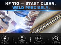 Machine à souder MIG TIG MMA Plasma Cutter, soudeuse aluminium avec fil fourré de 1KG/5KG, disponible pour Stahl Werk CTM250PRO