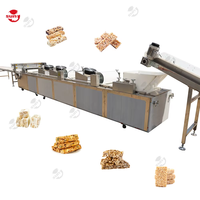Pour les petites entreprisesmachine de découpe cassante d'arachide fabricant de barre de chocolat de protéine machine automatique de barre de noix faisant la ligne de production
