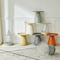 Chaude petite table basse colorée maison salon simple petite table basse ronde