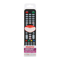 Control Remoto Universal para TV HUAYU RM-L1210+F PRO con Código Fijo, Control Táctil LED para Todas las Marcas de TV, Funciones de Netflix y YouTube