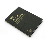 Édition de livres de luxe personnalisés à couverture rigide avec dorure à l'argent et impression de romans illustrés