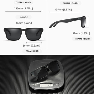 KDEAM 2023 Nuevas Gafas de Sol Polarizadas Rectangulares para Hombre, Gafas de Sol de Moda para Mujer KD332 - Product Image 4
