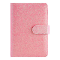 Carnet à spirales A6 personnalisé en cuir Saffiano Epi BOYI, best-seller, avec anneaux argentés/dorés, couverture rigide, pour notes quotidiennes/hebdomadaires/mensuelles, idéal comme cadeau