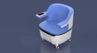 Chaise EMS pour le soin des hanches et du dos, sortie d'énergie précise à double zone