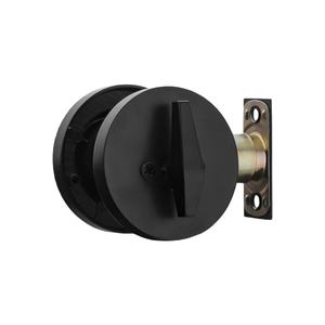 Gagang Pintu Tuas Masuk Modern Tahan Lama dengan Kunci Deadbolt Silinder Tunggal, Desain Ramping, Pemasangan Mudah untuk Pintu Depan Kantor - Product Image 4