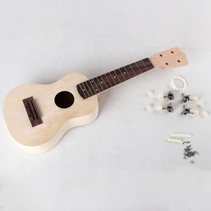 21 pulgadas soprano de ukelele kit para niños de impresión de tilo de <span class=keywords><strong>Amazon</strong></span>, venta al por mayor personalizado ukelele - Product Image 5