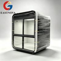 Cabine Apple préfabriquée isolée et étanche, maison capsule spatiale de luxe, bureau modulaire en conteneur pour la vie en plein air et les séjours à l'hôtel