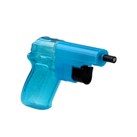 Mini pistolet à eau en plastique transparent bon marché, jouet, pistolet à eau