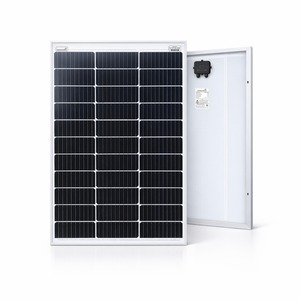 Module photovoltaïque solaire 100Wp 12V IP67 étanche, panneau PV 30 cellules 590 x 905 x 30 mm pour systèmes d'alimentation extérieurs - Product Image 6