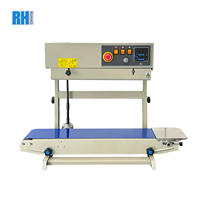 Scelleuse à bande horizontale continue pour sachets de café, thé, épices et aliments, certifiée CE, machine de thermoscellage 220V, directement de l'usine