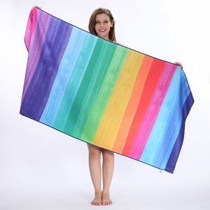 Wholesale Custom Printed Soft Comfortable <strong>Oversized</strong> <strong>Beach</strong> Blanket Sand Free <strong>Beach</strong> <strong>Towel</strong> with Bag - Product Image 1