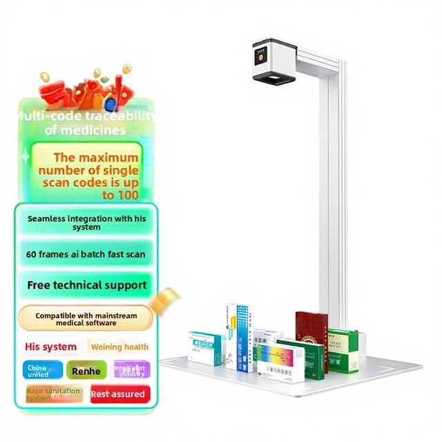 Liangtian Pharmaceutical Traceability Code Scanner Hospital Drug Electronic Supervision Code Tracer High-Speed CMOS Sensor