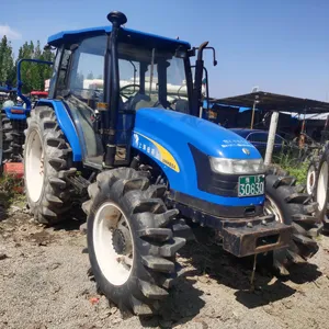 משמש Newholland קובוטה Dongfeng John tractores agricolas 4WD משמש טרקטור לחקלאות