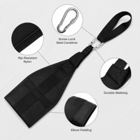 Correas de Asistencia Ajustables XLAN para Dominadas - Banda Abdominal de Nylon Reforzado Acolchado para Uso Comercial, Entrenador de Suspensión para Fitness