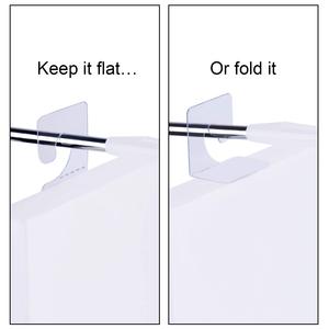 Tùy Chỉnh Khe Cắm Lỗ Hiển Thị Treo Tab Rõ Ràng Nhựa Treo Thẻ Gấp Tab Cho Cửa Hàng Bán Lẻ Hiển Thị - Product Image 4