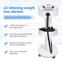 Machine de massage corporel vibrante à 5 têtes G5, machine de beauté amincissante, machine amincissante G5, vente chaude