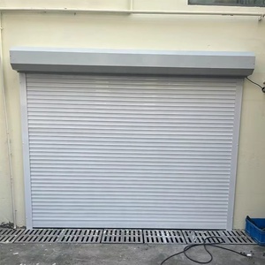 <span class=keywords><strong>Porte</strong></span> <span class=keywords><strong>de</strong></span> <span class=keywords><strong>garage</strong></span> <span class=keywords><strong>enroulable</strong></span> ZEYI Premium, économique, anti-ouragan, à commande manuelle, contemporaine et élégante pour le stationnement extérieur - Product Image 1