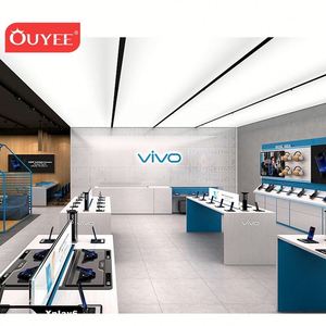 อุปกรณ์ตกแต่งร้านขายโทรศัพท์เคลื่อนที่คุณภาพสูงเฟอร์นิเจอร์การออกแบบตกแต่งภายในร้านขายเครื่องใช้ไฟฟ้าสำหรับร้านมือถือ - Product Image 5