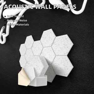 Paneles Acústicos de PET para Absorción de Sonido, Diseño Moderno Ecológico, Materiales de Primera Calidad, NRC 0.85, para Dormitorios, Hospitales, Baños - Product Image 2
