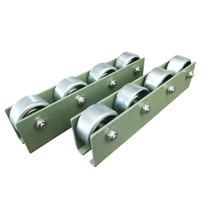Convoyeur de roue de PE de voies de rouleau portatives très utilisées pour les supports coulissants - Product Image 1