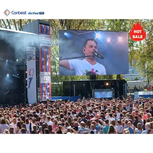 500X500 3X4 6X3 6Ftx8Ft P2.9 2.9Mm P3.9 Ao ar livre Led Videowall Painel Música Concerto Roadshow Mobile Stage Led Display Screen