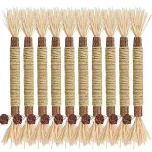 Silvervine Sticks Voor Katten, Natural Catnip Sticks Matatabi Kauw Stokjes Tanden Kies Kauw Speelgoed Voor Kat Kitten Kitty