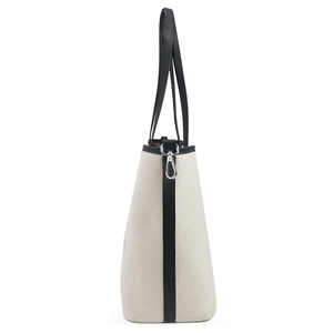 Women <b>Canvas</b> Tote <b>Bag</b> With Pouch <b>Large</b> Capacity Shoulder Handbag Custom Logo Shopping <b>Bag</b> For Daily Use - Product Image 3