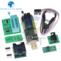 Clip de test TZT CH341A CH341B pour EEPROM Flash SOIC8 SOP8 séries 24 25, compatible EEPROM 93CXX / 25CXX / 24CXXBIOS, module programmeur USB
